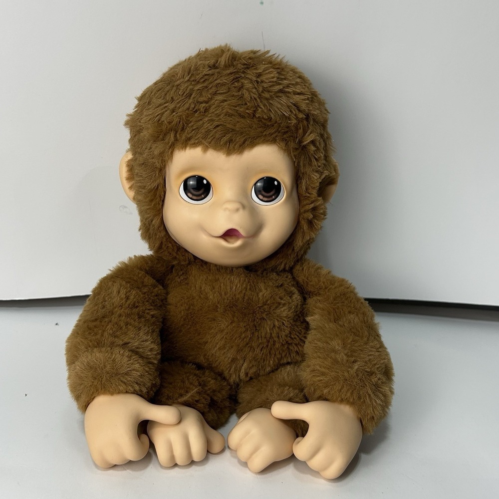 Little Live Pets Baby Monkey Interactive Brown Plush Moose Toys 2015